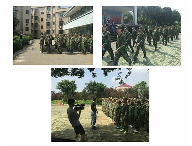 廣州牛商們?cè)邳S埔青少年軍校訓(xùn)練圖片 