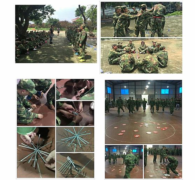廣州牛商們?cè)邳S埔青少年軍?；顒?dòng)照片